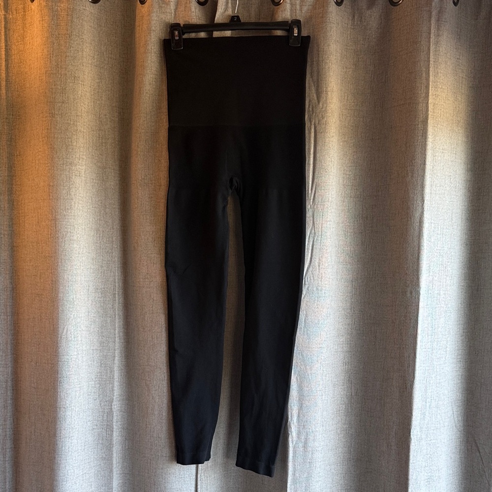 Preggo Leggings Maternity Black Leggings L/XL